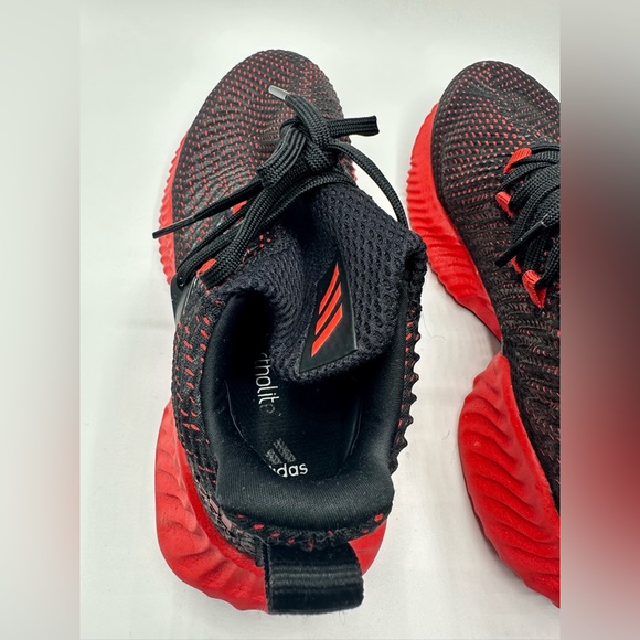 Adidas Alphabounce Instinct Running Shoes size 6 RED & BLACK - Picture 4 of 8